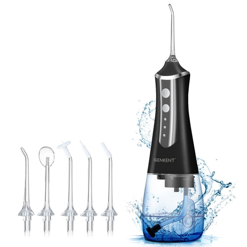 Cordless Dental Flosser 3 Modes 5 Tips