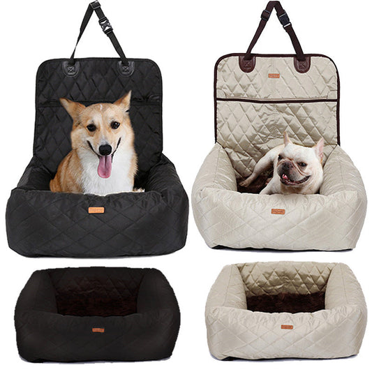 2 In 1 Pet Pet Carrier & Car Seat Pad