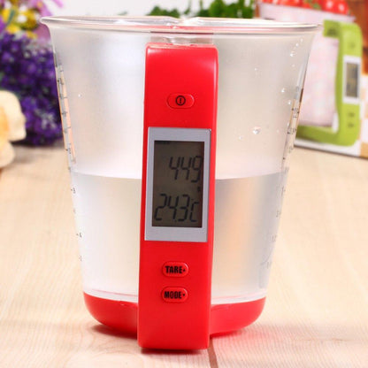 Digital LCD Measuring Cup – Weigh, Measure & Monitor in One Tool
