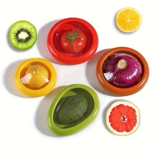 Reusable Transparent Food Preservation Box Set
