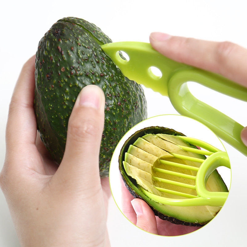 Effortless 3in1 Avocado Slicer