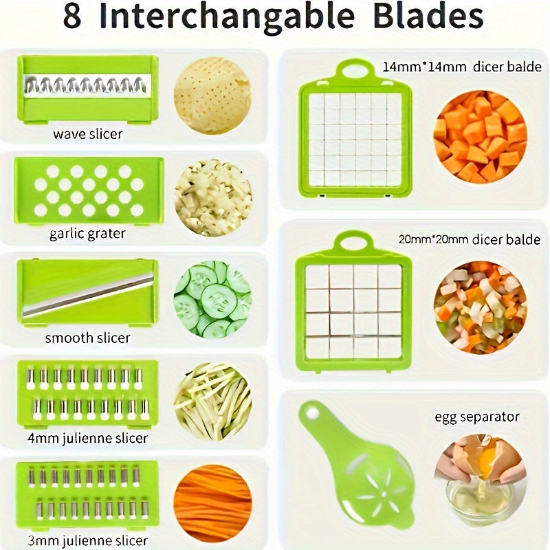 16in1 Multifunctional Vegetable Chopper