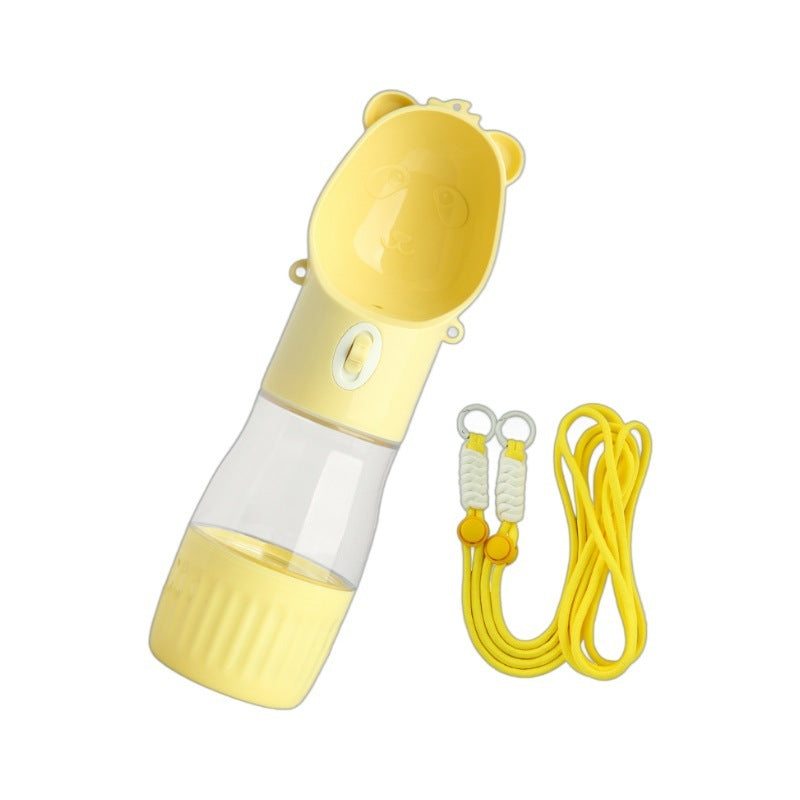 2 In 1 Portable Pet Water Bottle