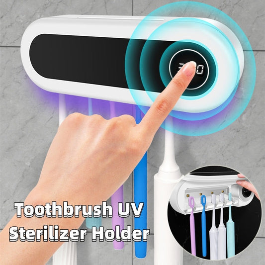 Smart UV Sterilizer Toothbrush Holder