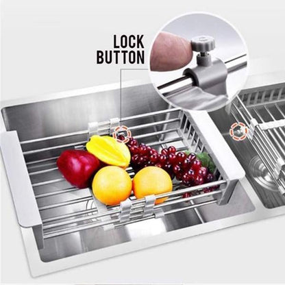 Roll-Up Sink Rack – Expand Drying Space, Declutter Your Kitchen