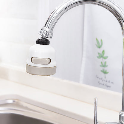 3-Mode Water-Saving Faucet Head – Splash-Proof Swivel Sprayer for Easy Kitchen Cleaning