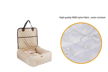 2 In 1 Pet Pet Carrier & Car Seat Pad