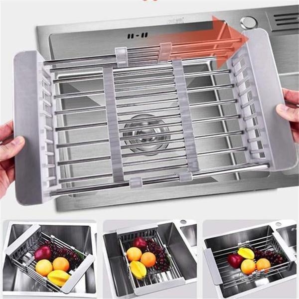 Roll-Up Sink Rack – Expand Drying Space, Declutter Your Kitchen