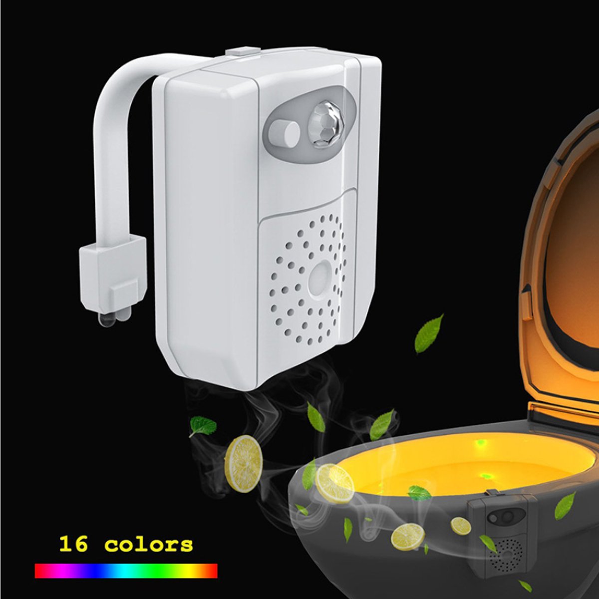 CLEAN BOWL UV Sanitizing Light With LED Motion