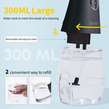 Cordless Dental Flosser 3 Modes 5 Tips