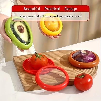 Reusable Transparent Food Preservation Box Set