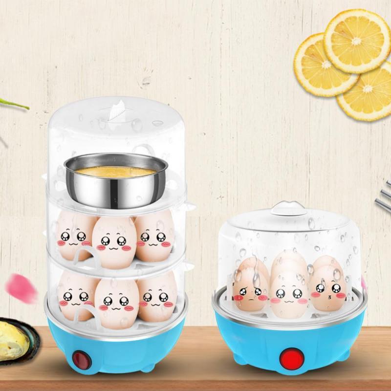 3-Layer Electric Egg Cooker – Steam 21 Eggs Fast, Safe & Easy