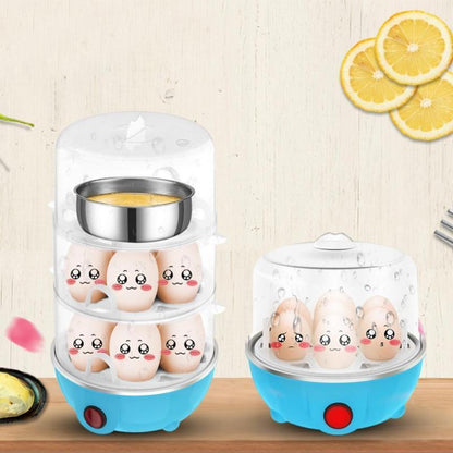 3-Layer Electric Egg Cooker – Steam 21 Eggs Fast, Safe & Easy