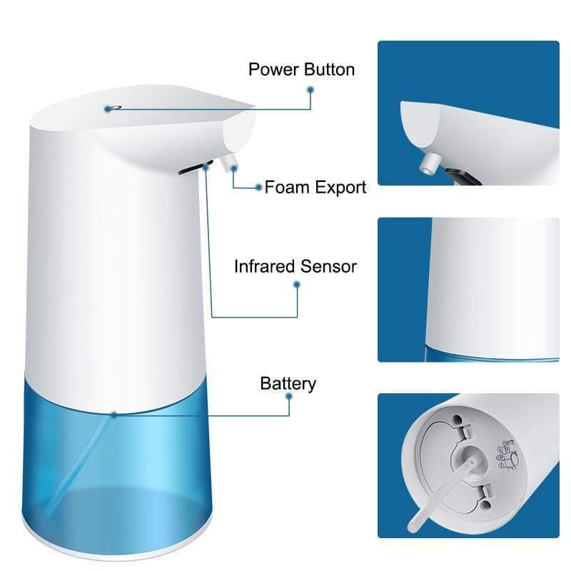 Touchless Foam Soap Dispenser – Infrared Sensor for Hygienic, Hands-Free Cleaning