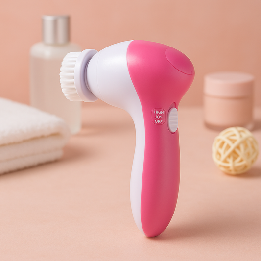 5-in-1 Facial Cleansing Brush – Deep Clean & Exfoliate Anywhere