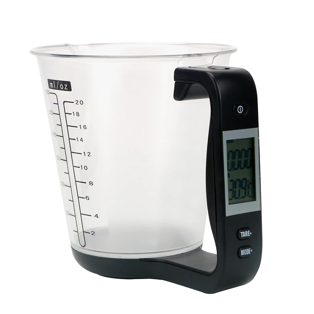 Digital LCD Measuring Cup – Weigh, Measure & Monitor in One Tool