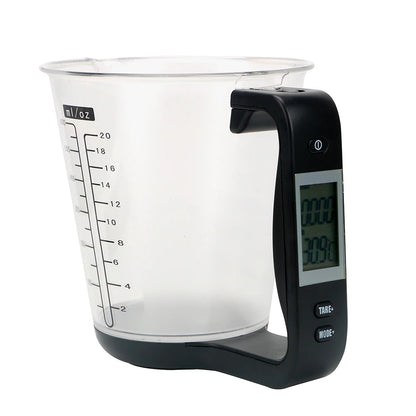 Digital LCD Measuring Cup – Weigh, Measure & Monitor in One Tool