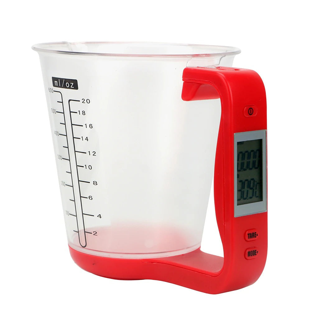 Digital LCD Measuring Cup – Weigh, Measure & Monitor in One Tool