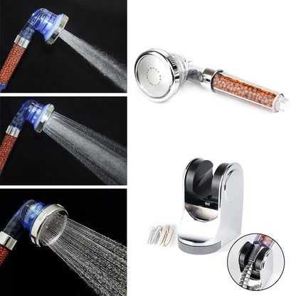 High-Pressure 3-Mode Shower Head – Built-In Filter for Softer Skin & Cleaner Water