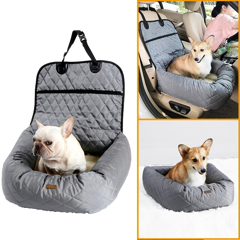 2 In 1 Pet Pet Carrier & Car Seat Pad