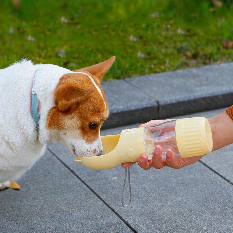 2 In 1 Portable Pet Water Bottle