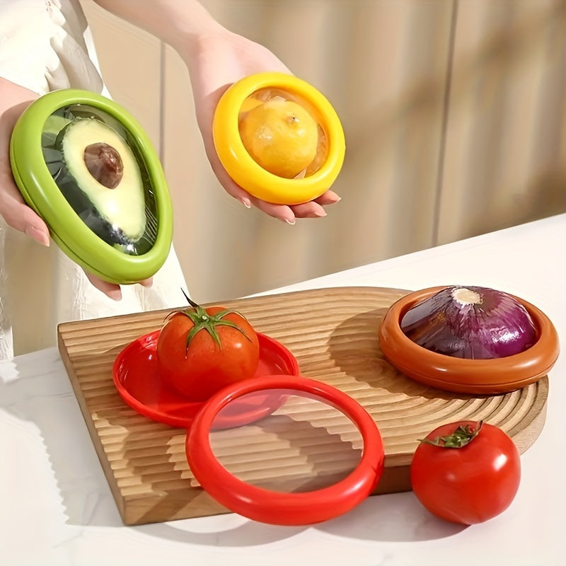 Reusable Transparent Food Preservation Box Set