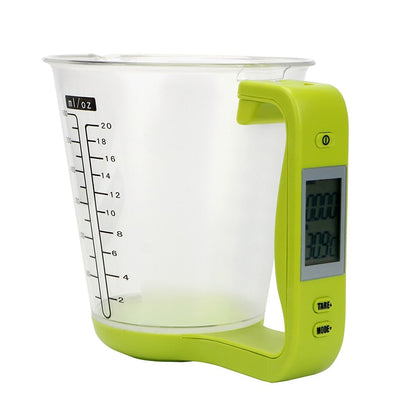 Digital LCD Measuring Cup – Weigh, Measure & Monitor in One Tool