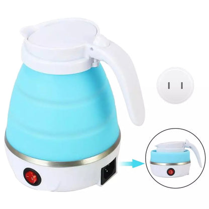 Foldable Travel Kettle – Boil Water in 2 Minutes | BPA-Free, Auto Shut-Off, 800W Power