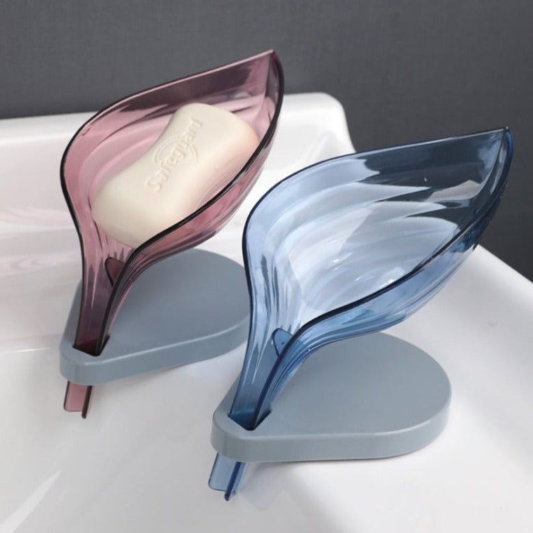 Leaf Soap Holder – Self-Draining, No-Slip Dish for Mess-Free Sinks