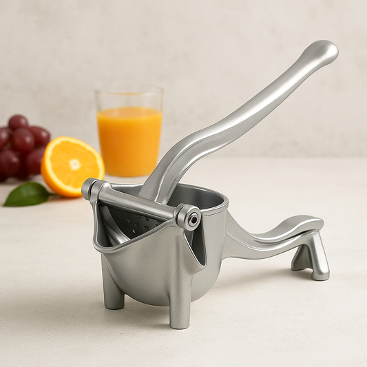 Hand Press Fruit Juicer – 99% Extraction, Zero Mess, No Power Needed