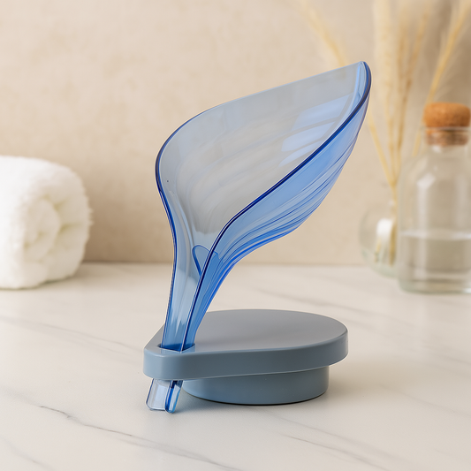 Leaf Soap Holder – Self-Draining, No-Slip Dish for Mess-Free Sinks