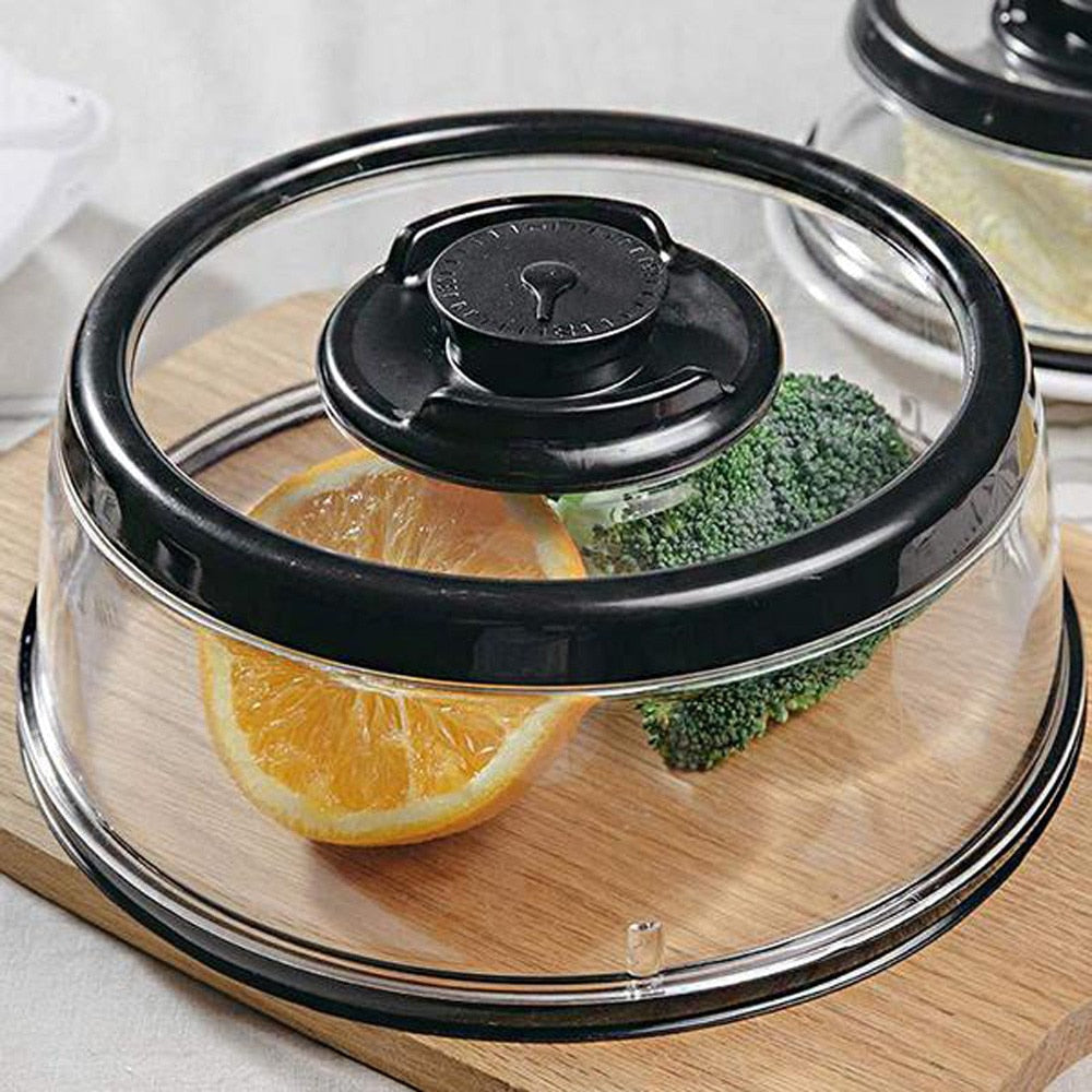 Vacuum Seal Food Cover – Lock In Freshness with a Simple Press