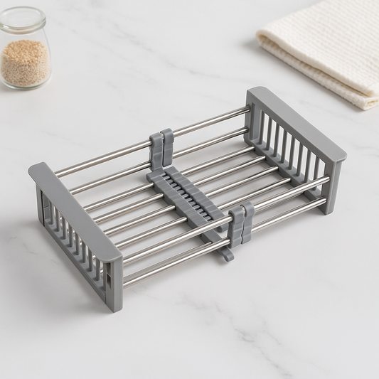 Roll-Up Sink Rack – Expand Drying Space, Declutter Your Kitchen