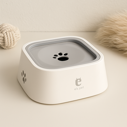 Spill-Proof Travel Dog Bowl – Floating Disk & Anti-Splash Design