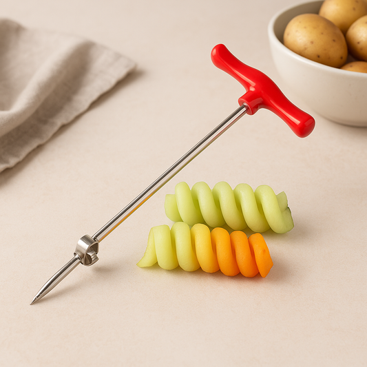 Spiral Potato Cutter – Make Fun, Crispy Veggie Twists in Seconds