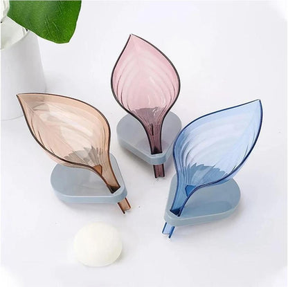 Leaf Soap Holder – Self-Draining, No-Slip Dish for Mess-Free Sinks