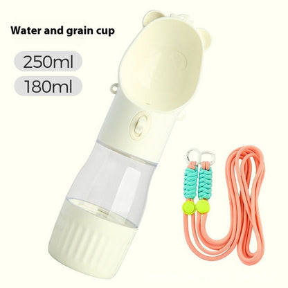 2 In 1 Portable Pet Water Bottle