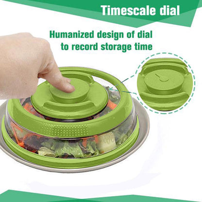 Vacuum Seal Food Cover – Lock In Freshness with a Simple Press