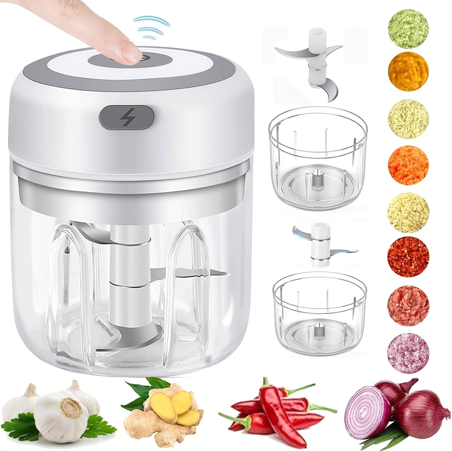 Rechargeable Compact Chopper 250Ml