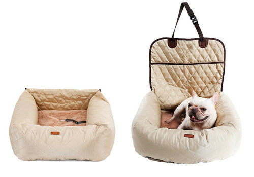 2 In 1 Pet Pet Carrier & Car Seat Pad
