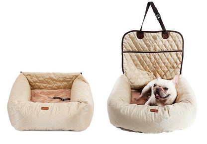 2 In 1 Pet Pet Carrier & Car Seat Pad