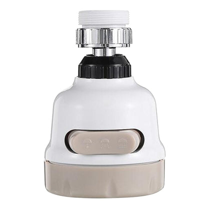 3-Mode Water-Saving Faucet Head – Splash-Proof Swivel Sprayer for Easy Kitchen Cleaning