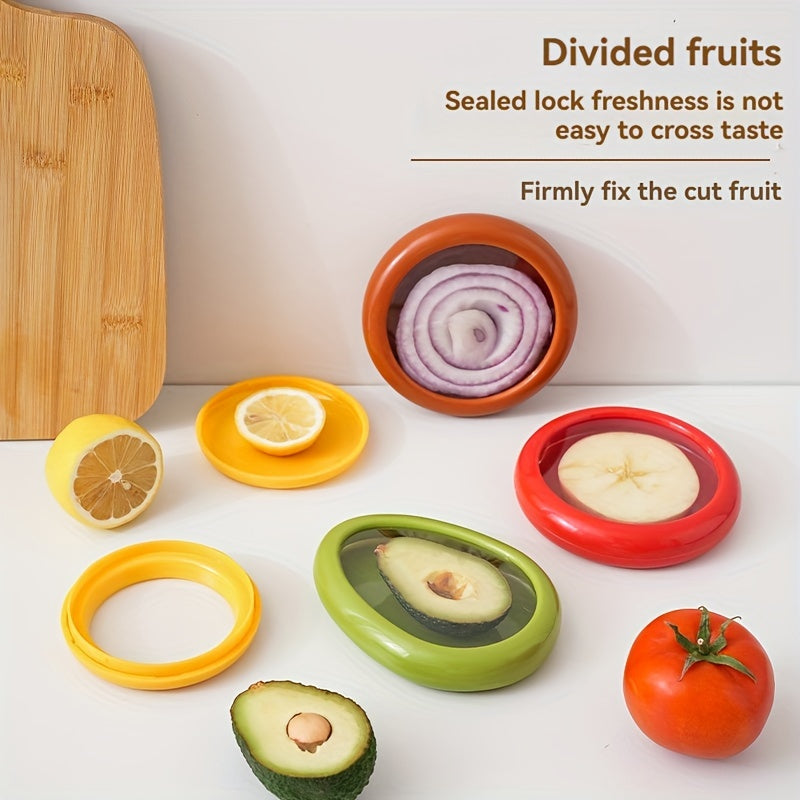 Reusable Transparent Food Preservation Box Set