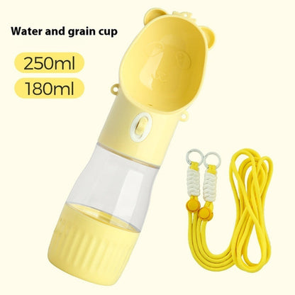 2 In 1 Portable Pet Water Bottle
