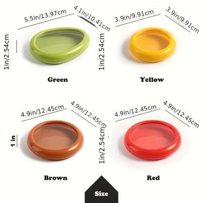 Reusable Transparent Food Preservation Box Set