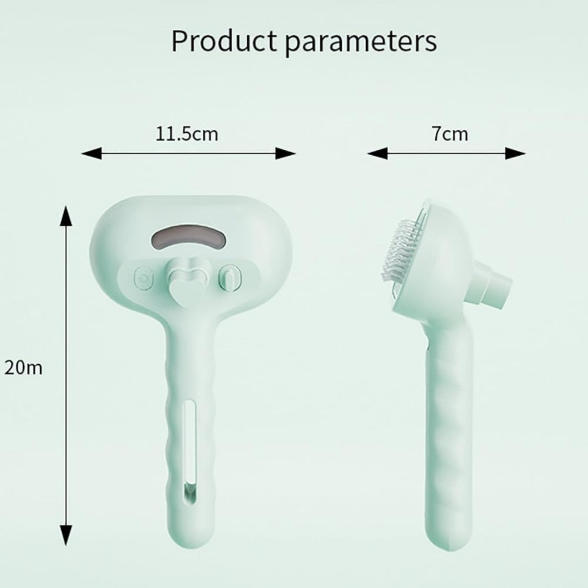 Merkvis FurGlow™ Hydrating Grooming Tool