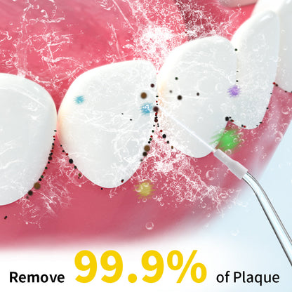 Cordless Dental Flosser 3 Modes 5 Tips
