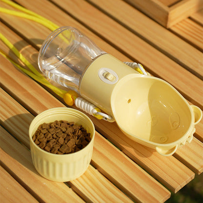 2 In 1 Portable Pet Water Bottle