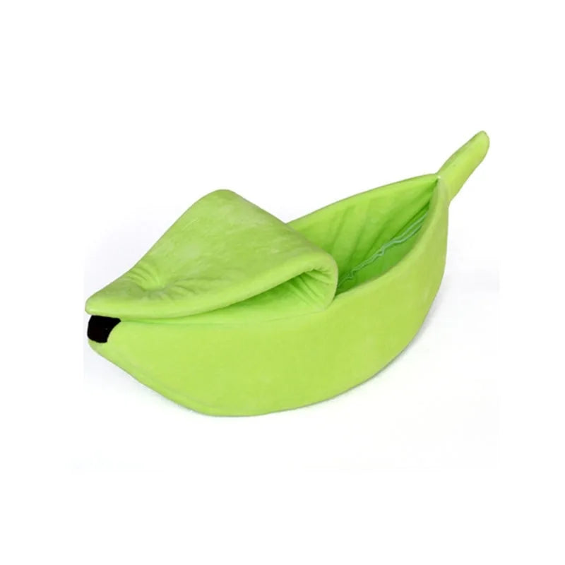 Banana Pet Bed – Cozy Hideout for Cats & Small Dogs